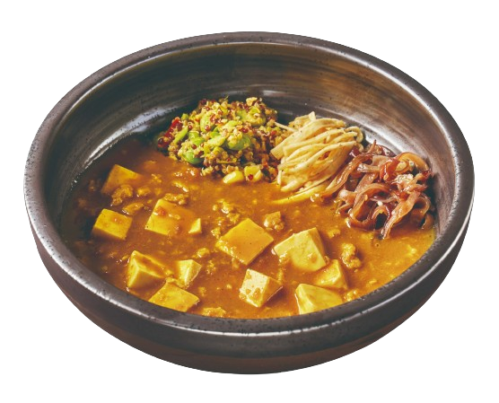 麻婆素食咖哩飯